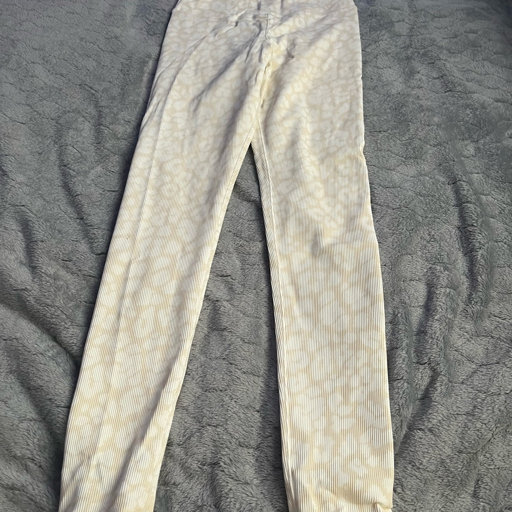 Glyder Off-White Textured Pants